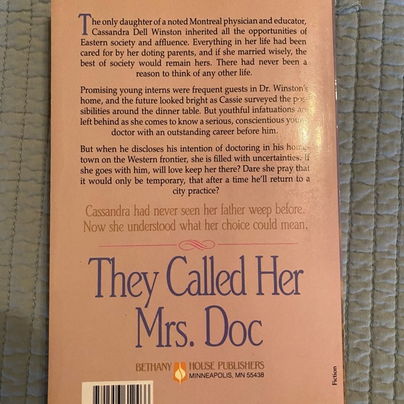 They Called Her Mrs. Doc Book by Janette Oke - Picture 2 of 3
